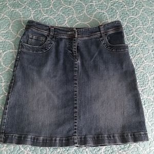 Denim skirt